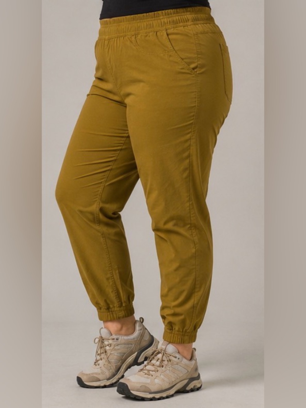 prAna Halle E-Waist Jogger Plus II Pants 18W Antique Bronze NWT Outdoor Hiking